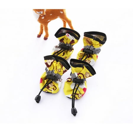 Livesture Pet Dog Shoes And Socks Four Seasons Breathable Soft Bottom Non-Slip Yellow monkey shoes L
Livesture Pet Dog Shoes And Socks Four Seasons Breathable Soft Bottom Non-Slip Yellow monkey shoes L