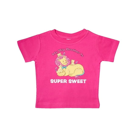 Inktastic My Big Brother Is Super Sweet Cotton Candy Lions Gift Baby Boy or Baby Girl T-Shirt
Inktastic My Big Brother Is Super Sweet Cotton Candy Lions Gift Baby Boy or Baby Girl T-Shirt