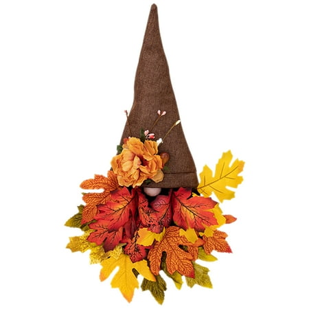 FRCOLOR Thanksgiving Gnome Pendant Fall Harvest Autumn Door Maple Leaf Pendant Decor
FRCOLOR Thanksgiving Gnome Pendant Fall Harvest Autumn Door Maple Leaf Pendant Decor
