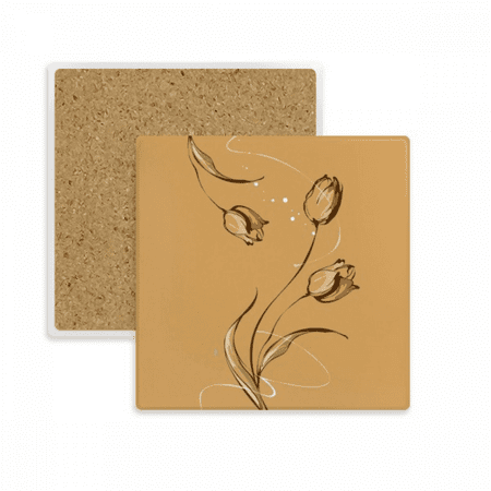 Tulip Hand Painted Flower Square Coaster Cup Mat Mug Subplate Holder Insulation Stone
Tulip Hand Painted Flower Square Coaster Cup Mat Mug Subplate Holder Insulation Stone