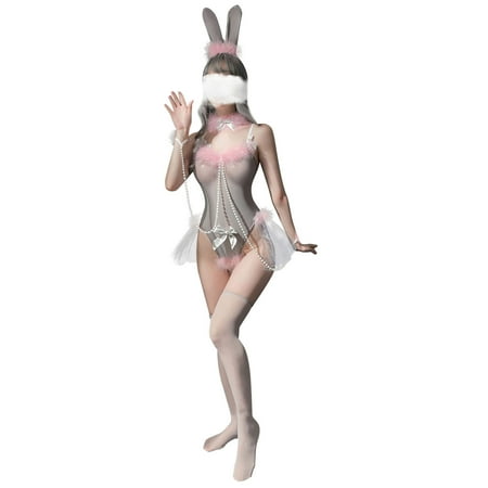 Egmy Sexy Women Lingerie Plush Mesh Rabbit Cosplay Babydoll Underwear Bodysuit Stockings Headband Sleepwear Suit
Egmy Sexy Women Lingerie Plush Mesh Rabbit Cosplay Babydoll Underwear Bodysuit Stockings Headband Sleepwear Suit