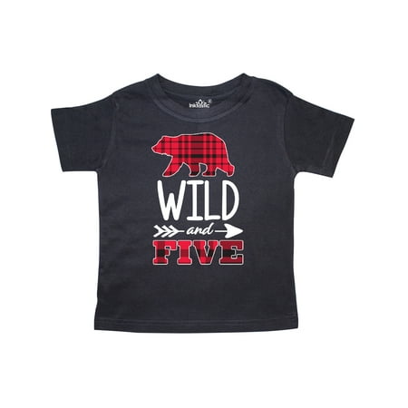 Inktastic Plaid Bear Wild and 5 with Arrow Gift Toddler Boy or Toddler Girl T-Shirt
Inktastic Plaid Bear Wild and 5 with Arrow Gift Toddler Boy or Toddler Girl T-Shirt