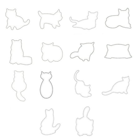 BYDOT 14pcs Animals Cat Kitten Cookie Cutter Set Stainless Steel Cutters Mold DIY Pastry Biscuit Baking Mould for Kids
BYDOT 14pcs Animals Cat Kitten Cookie Cutter Set Stainless Steel Cutters Mold DIY Pastry Biscuit Baking Mould for Kids