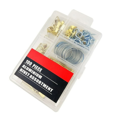 Dido 100pcs Picture Hanging Kit Wooden Frame Wall Mounting Hooks Nails Picture Hanging Wire Kit
Dido 100pcs Picture Hanging Kit Wooden Frame Wall Mounting Hooks Nails Picture Hanging Wire Kit