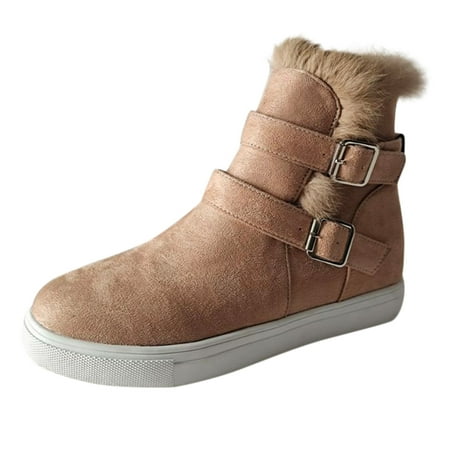 Wesracia Breathable Comfortable Strap Buckle Pumps Women s Round Single Keep Shoes Toe Plush Casual Warm Flat Women s Casual Shoes
Wesracia Breathable Comfortable Strap Buckle Pumps Women s Round Single Keep Shoes Toe Plush Casual Warm Flat Women s Casual Shoes