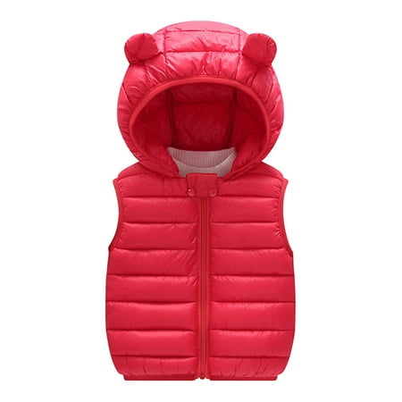 Toddler Kids Baby Boys Girls Winter Warm Sleeveless Jacket Outerwear Solid Bear Ears Vest Coats Hooded Padded Outwear Dinosaur Snow Jacket
Toddler Kids Baby Boys Girls Winter Warm Sleeveless Jacket Outerwear Solid Bear Ears Vest Coats Hooded Padded Outwear Dinosaur Snow Jacket