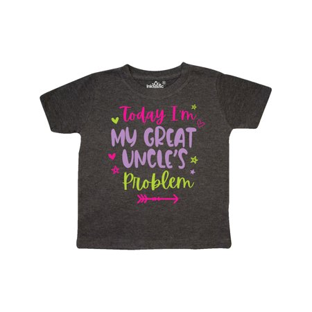 Inktastic Child Funny Today Im My Great Uncles Problem Gift Toddler Toddler Girl T-Shirt
Inktastic Child Funny Today Im My Great Uncles Problem Gift Toddler Toddler Girl T-Shirt