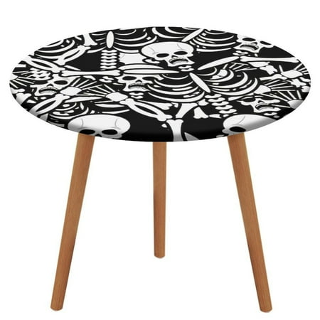 Bybiment Round Fitted Tablecloth with Elastic Edge Sinners Pattern Skeleton Hell Decorative Tablecloth Table Cover 39 Inch
Bybiment Round Fitted Tablecloth with Elastic Edge Sinners Pattern Skeleton Hell Decorative Tablecloth Table Cover 39 Inch