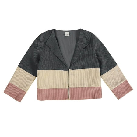 Toddler Child Kids Baby Girls Patchwork Coat Suit Jacket Outer Outfits Clothes Warm Outwear For 5-6 Years
Toddler Child Kids Baby Girls Patchwork Coat Suit Jacket Outer Outfits Clothes Warm Outwear For 5-6 Years