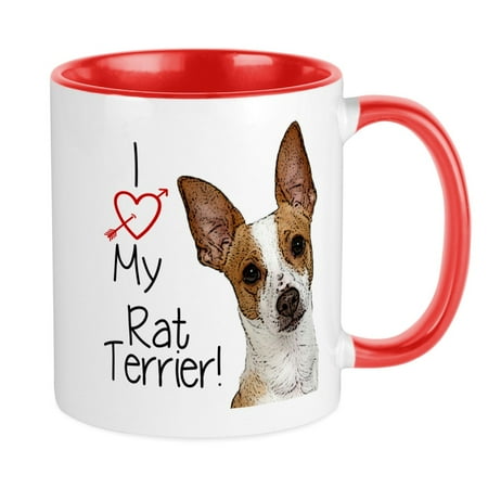 CafePress - I Love My Rat Terrier (Large) Mugs - Ceramic Coffee Tea Novelty Mug Cup 11 oz
CafePress - I Love My Rat Terrier (Large) Mugs - Ceramic Coffee Tea Novelty Mug Cup 11 oz