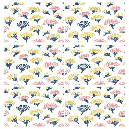 Tropical Fan Leaves Pattern 6-Piece 12x18in Durable Place Mats Heat-Proof and Non-Slip
Tropical Fan Leaves Pattern 6-Piece 12x18in Durable Place Mats Heat-Proof and Non-Slip