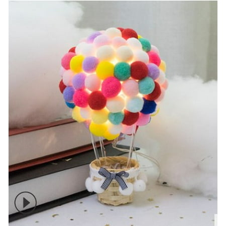 Hot Air Balloon Night Light Handmade Table Desk Lamp Decorative Light With Rattan Basket For Home Lighting Decoration
Hot Air Balloon Night Light Handmade Table Desk Lamp Decorative Light With Rattan Basket For Home Lighting Decoration