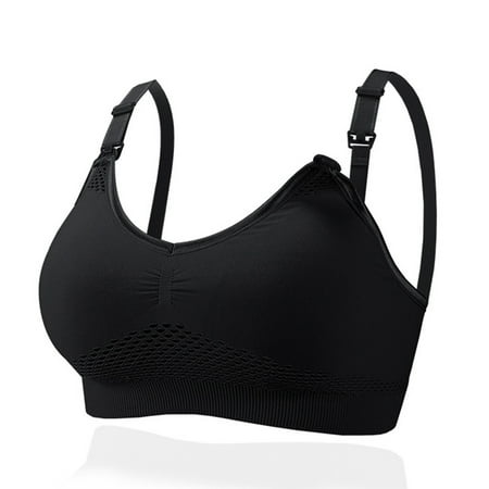 Rewenti Wireless Bras 3-Pack Women Sexy Top Bra Wire Free Underwears Base Vest Style Sports Lingerie Black S(S)
Rewenti Wireless Bras 3-Pack Women Sexy Top Bra Wire Free Underwears Base Vest Style Sports Lingerie Black S(S)