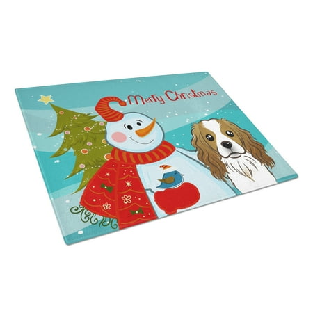 Carolines Treasures BB1844LCB Snowman with Cavalier Spaniel Glass Cutting Board Large 12H x 16W multicolor
Carolines Treasures BB1844LCB Snowman with Cavalier Spaniel Glass Cutting Board Large 12H x 16W multicolor