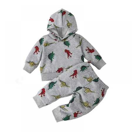 Lovebay Toddler Baby Boys Long Sleeve Dinosaur Sweatsuits Hoodies Pants Clothes Set Spring Winter Outfits 2-3 Years
Lovebay Toddler Baby Boys Long Sleeve Dinosaur Sweatsuits Hoodies Pants Clothes Set Spring Winter Outfits 2-3 Years