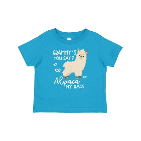 Inktastic Grammy s You Say Alpaca My Bags Gift Baby Boy or Baby Girl T-Shirt