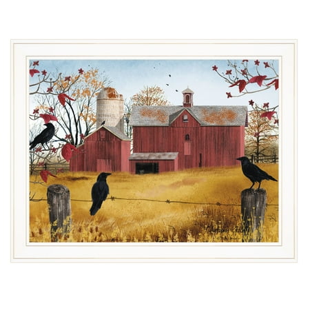 Autumn Gold by Billy Jacobs Ready to Hang Framed Print White Frame
