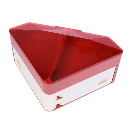 Diamond-Shaped Multifunctional Candy Tray Storage Tray Rotating Tray for Home Red 
Diamond-Shaped Multifunctional Candy Tray Storage Tray Rotating Tray for Home Red