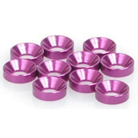 Schumacher U2988 SPEED PACK - M3 Csk Washers - Purple Alloy (pk10)