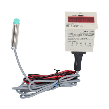 Passive Contact Counter Digital 3 Counting Methods Electronic JDM11-6H Digital Electronic Counter For Petroleum Chemical Textile Machinery AC110V
Passive Contact Counter Digital 3 Counting Methods Electronic JDM11-6H Digital Electronic Counter For Petroleum Chemical Textile Machinery AC110V