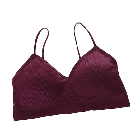 DENGDENG Women s Wireless Bralettes Spaghetti Bralette for Women Comfort Sports Cami Bra
DENGDENG Women s Wireless Bralettes Spaghetti Bralette for Women Comfort Sports Cami Bra