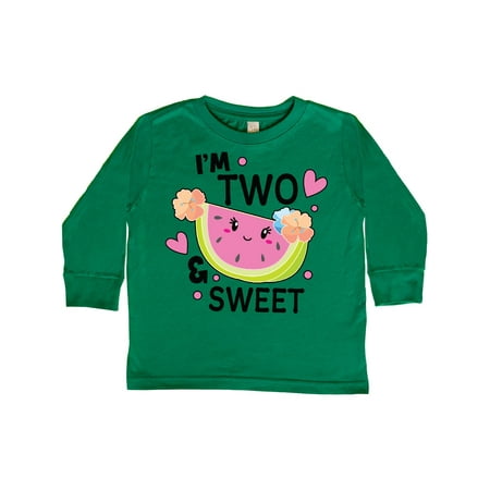 Inktastic I m Two and Sweet with Cute Watermelon Gift Toddler Toddler Girl Long Sleeve T-Shirt
Inktastic I m Two and Sweet with Cute Watermelon Gift Toddler Toddler Girl Long Sleeve T-Shirt