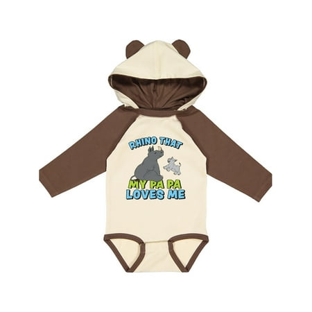 Inktastic Rhino That My Papa Loves Me with Cute Rhinos Gift Baby Boy or Baby Girl Long Sleeve Bodysuit
Inktastic Rhino That My Papa Loves Me with Cute Rhinos Gift Baby Boy or Baby Girl Long Sleeve Bodysuit