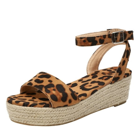 Shoes for Women Women S Ladies Strap Ankle Buckle Platform Wedges Woven Sandals Roman Shoes
Shoes for Women Women S Ladies Strap Ankle Buckle Platform Wedges Woven Sandals Roman Shoes