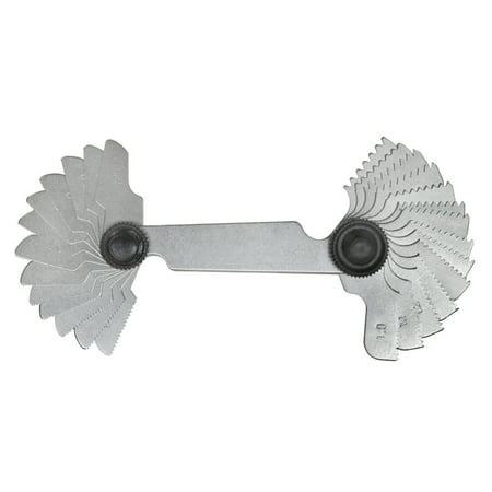 60 Degree Thread 4-84 TPI Screw Pitch Gage Gauge 51 Blades English Screw