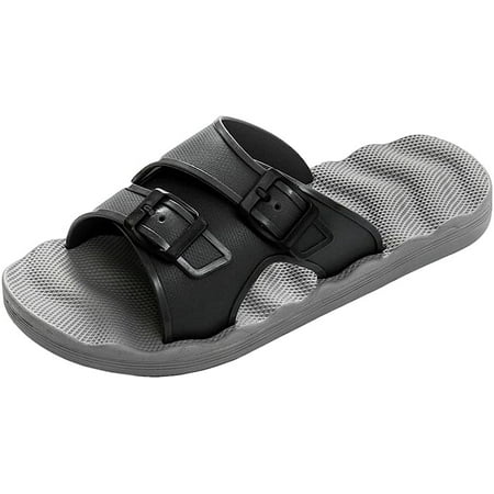 DabuLiu Men Beach Flat Sandals Thick Sole Breathable Soft Shoes Summer Trendy Indoor Outdoor Slippers
DabuLiu Men Beach Flat Sandals Thick Sole Breathable Soft Shoes Summer Trendy Indoor Outdoor Slippers