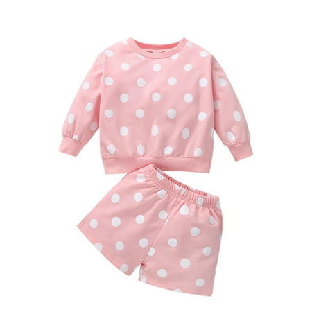 Fanvereka Toddler Baby Girl Outfits Casual Long Sleeve T-Shirt + Shorts Set Summer Clothes Set for Little Girl
Fanvereka Toddler Baby Girl Outfits Casual Long Sleeve T-Shirt + Shorts Set Summer Clothes Set for Little Girl