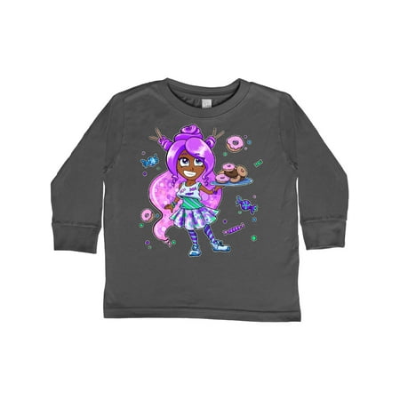 Inktastic Girl with Purple Hair Donuts and Candy Gift Toddler Boy or Toddler Girl Long Sleeve T-Shirt
Inktastic Girl with Purple Hair Donuts and Candy Gift Toddler Boy or Toddler Girl Long Sleeve T-Shirt