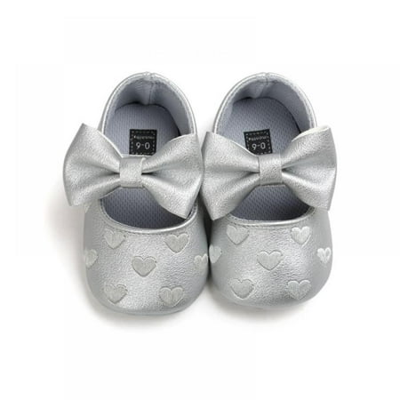 Bullpiano Baby Girl Shoes Infant Baby Girls Slippers Baby Sneaker Shoes Newborn Crib Shoes Baby Crib Shoes Baptism Shoes For Baby Girl 0-18 Months