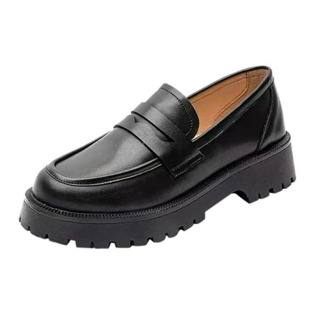 KI-8jcuD Women Loafers Shoes Leisure Women Artificial Leather Solid Color Autumn Thick Sole Square Heels Slip On Short Booties Round Toe Shoes Womens Casual Sandals Size 10 Business Casual Shoes For
KI-8jcuD Women Loafers Shoes Leisure Women Artificial Leather Solid Color Autumn Thick Sole Square Heels Slip On Short Booties Round Toe Shoes Womens Casual Sandals Size 10 Business Casual Shoes For
