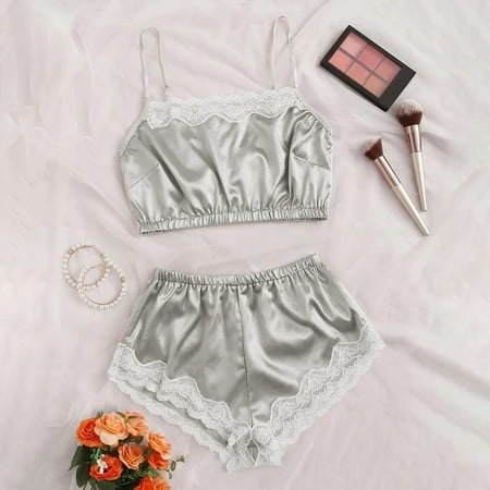 Levmjia Women s Pajamas Set Clearance Summer Plus Size New Sexy Lace Lingerie Silk Underwear Sleepwear Underwear Pajamas Satin
Levmjia Women s Pajamas Set Clearance Summer Plus Size New Sexy Lace Lingerie Silk Underwear Sleepwear Underwear Pajamas Satin