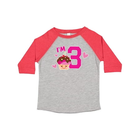 Inktastic I m 3 with Cute Cupcake and Hearts Gift Toddler Toddler Girl T-Shirt
Inktastic I m 3 with Cute Cupcake and Hearts Gift Toddler Toddler Girl T-Shirt