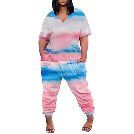 Women s Jumpsuits Rompers & Overalls Comfortable V Neck Short Sleeve With Pockets Wide Shorts Jumpsuits for Women
Women s Jumpsuits Rompers & Overalls Comfortable V Neck Short Sleeve With Pockets Wide Shorts Jumpsuits for Women