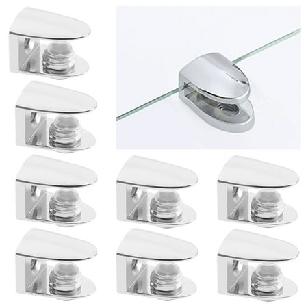 BSTHOE 8 x Zinc Alloy Adjustable Shelf Clamp Glass Shelf Support Plate Holder Bracket
BSTHOE 8 x Zinc Alloy Adjustable Shelf Clamp Glass Shelf Support Plate Holder Bracket