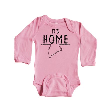 Inktastic It s Home- Maine State Outline Distressed Text Gift Baby Boy or Baby Girl Long Sleeve Bodysuit
Inktastic It s Home- Maine State Outline Distressed Text Gift Baby Boy or Baby Girl Long Sleeve Bodysuit