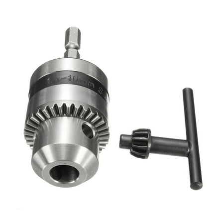 DIYOO Key Drill Chuck 1.5-10mm 3/8-24UNF Rotary Hammer Screwdriver Impact Wrench Driver Adapter + 1/4inch Square Head Convert Rod Kits
DIYOO Key Drill Chuck 1.5-10mm 3/8-24UNF Rotary Hammer Screwdriver Impact Wrench Driver Adapter + 1/4inch Square Head Convert Rod Kits