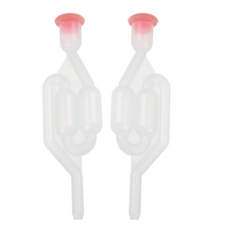 2PCS Home Brew One-way Airlock Wine Stoppers Taper Plug Bubbler Stopper with Cover (Red Cover)
2PCS Home Brew One-way Airlock Wine Stoppers Taper Plug Bubbler Stopper with Cover (Red Cover)