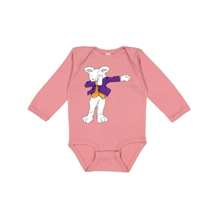 Inktastic Easter Bunny Dab Gift Baby Boy or Baby Girl Long Sleeve Bodysuit