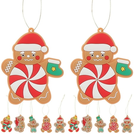 12pcs Christmas Gingerbread Man Pendants Xmas Decoration Xmas Party Scene Layout
12pcs Christmas Gingerbread Man Pendants Xmas Decoration Xmas Party Scene Layout