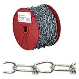 Campbell Chain Campbell Chain 0722087 Double Loop Chain #2/0 By 60 Foot Zinc Plated Steel
Campbell Chain Campbell Chain 0722087 Double Loop Chain #2/0 By 60 Foot Zinc Plated Steel