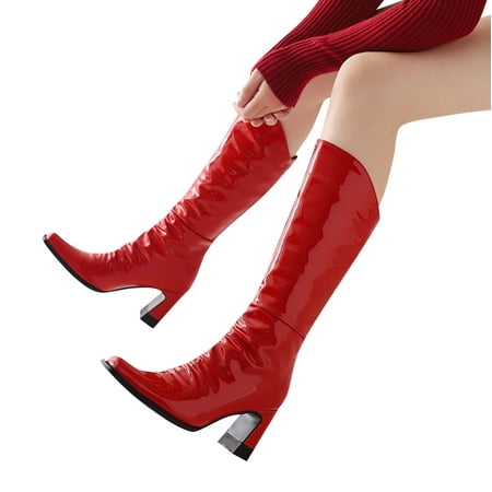 ZXHACSJ Vintage Boots Medium Heel Side Zipper Round Toe Boots Women s Medium Boots Red 43
ZXHACSJ Vintage Boots Medium Heel Side Zipper Round Toe Boots Women s Medium Boots Red 43