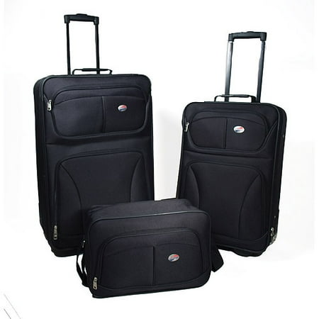 luggage piece tourister american brewster walmart barbie suitcases carry