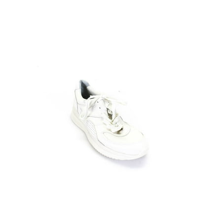 Everlane Womens Leather Sneakers White 9