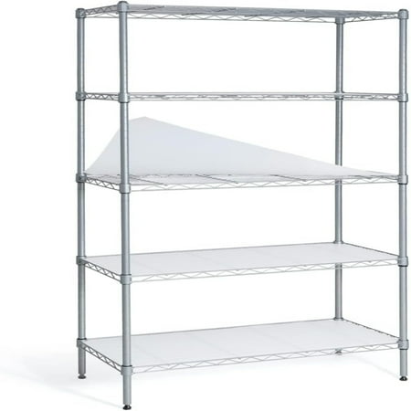NSF Adjustable Shelves Metal Wire Shelving Unit w/Liners Kitchen Shelving Metal Steel Shelving Garage Shelving Organizer Utility 5-Tier Wheels Silver
NSF Adjustable Shelves Metal Wire Shelving Unit w/Liners Kitchen Shelving Metal Steel Shelving Garage Shelving Organizer Utility 5-Tier Wheels Silver