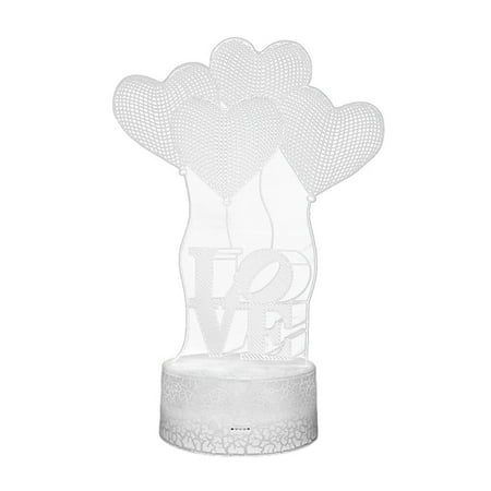 NUOLUX LED Night Light Creative 3D Illusion Nightlights 7 Colors Changing Touch Control USB Charge Table Bedroom Home Decoration Valentine s Day Gift Light(White)
NUOLUX LED Night Light Creative 3D Illusion Nightlights 7 Colors Changing Touch Control USB Charge Table Bedroom Home Decoration Valentine s Day Gift Light(White)