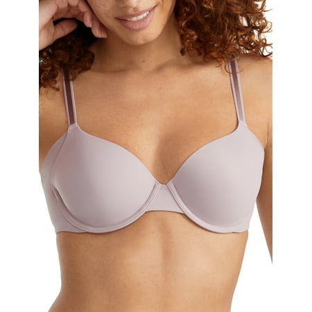 Warner s Womens No Side Effects Seamless T-Shirt Bra Style-RA3061A